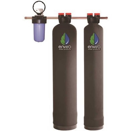 Enviro Water Ultimate Combo Series - Water Filtration System Plus Envirosoft Salt-Free Conditioning 10 - 14 GPM PRO-COMBO-1044 (3 CARTONS)